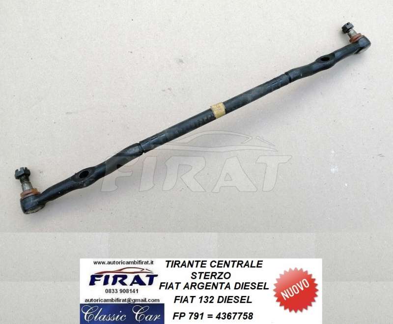 TIRANTE CENTRALE STERZO FIAT 132 D - ARGENTA D (791)